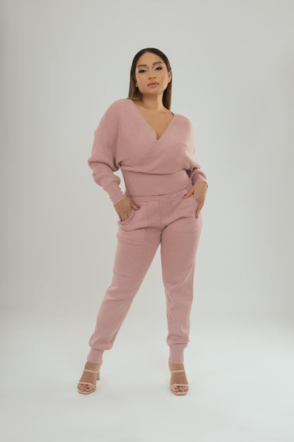 Elegant Tracksuit - Rosé